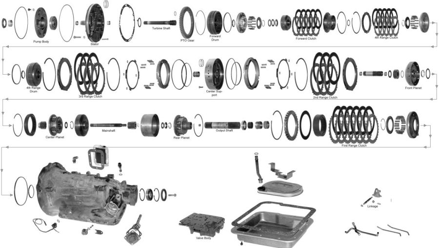Allison Transmission Parts Diagram