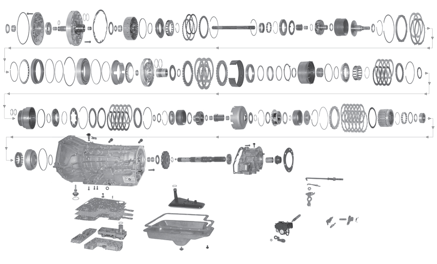 Whatever It Takes Transmission Parts 4r100 transmission valve body diagram 